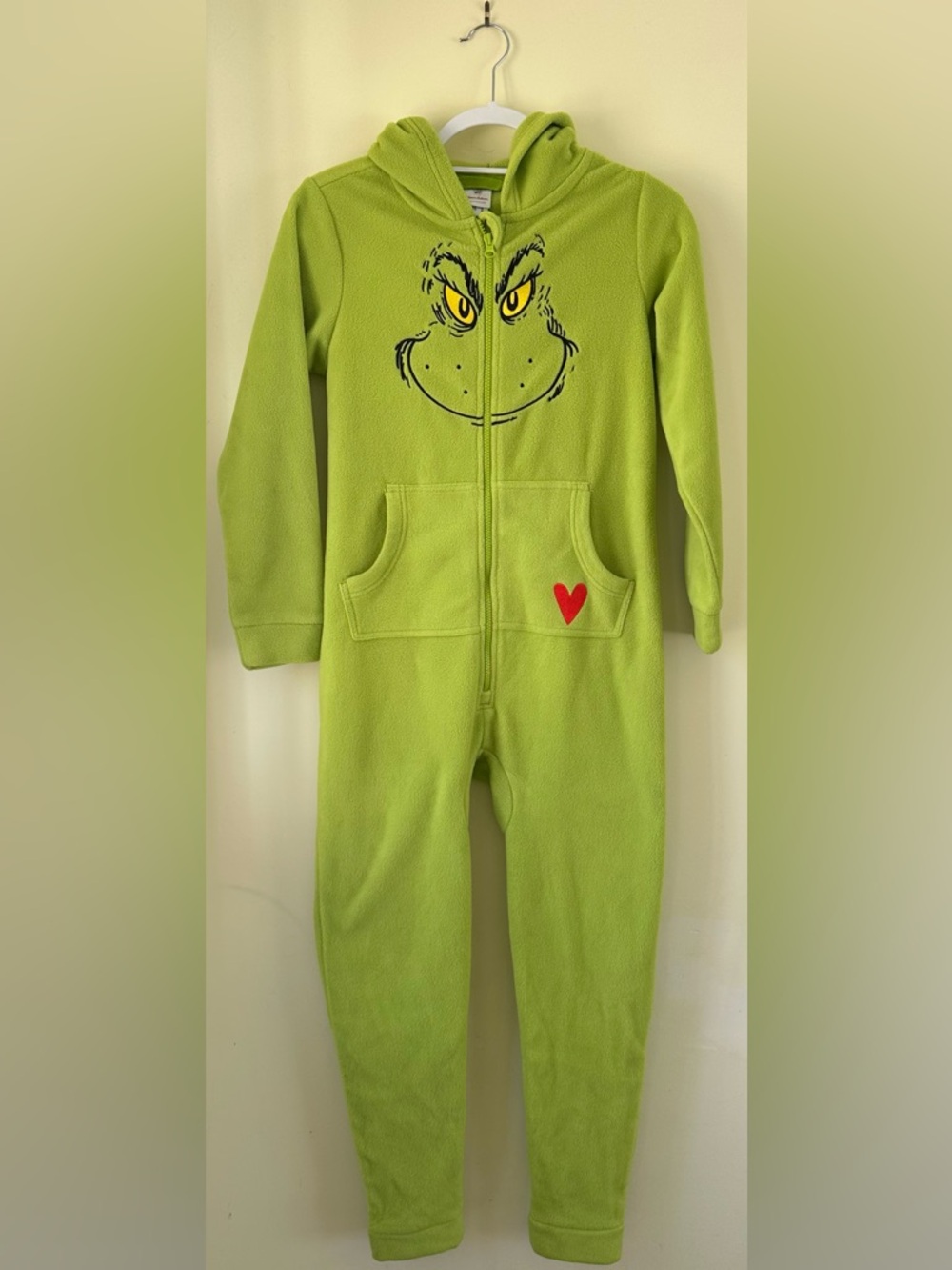 Hanna Andersson “The Grinch” kids size XL Onesie - Picture 4 of 10